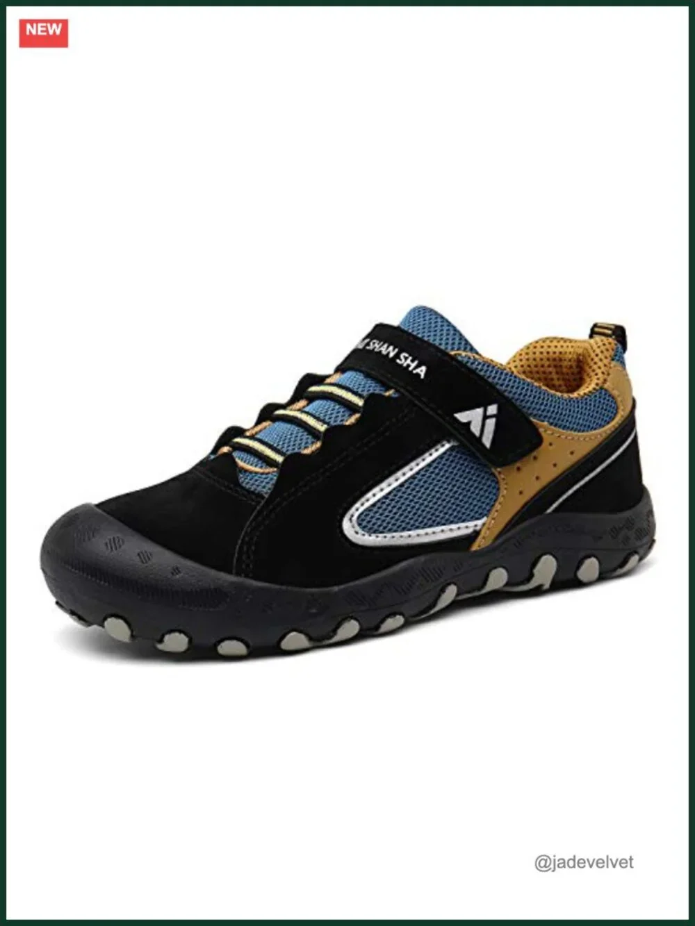Kids Hiking Boots Toddler Boys Girls Outdoor Trail Sneakers Anti-Collision